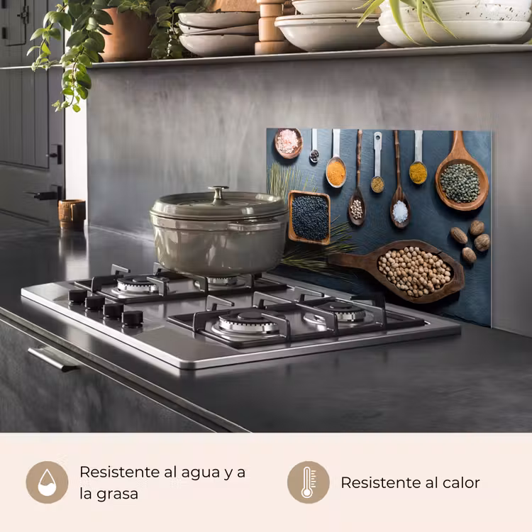 Salpicaderos de cocina - Bodegón de hierbas — 2