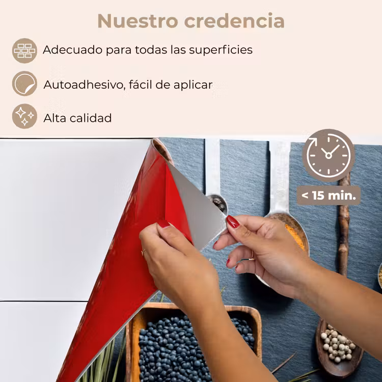 Salpicaderos de cocina - Bodegón de hierbas — 4