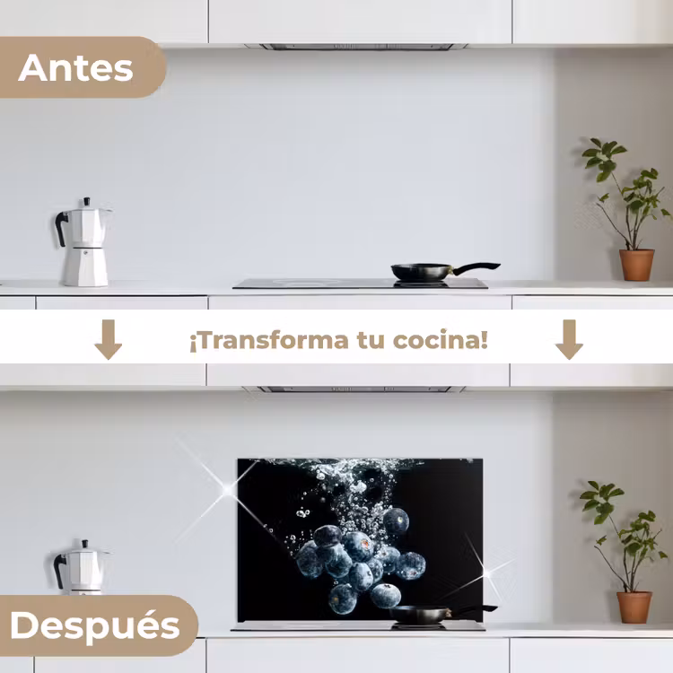 Salpicaderos de cocina - Inmersión en arándanos — 7