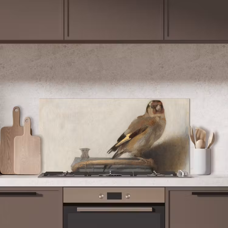 Salpicaderos de cocina - El jilguero - Carel Fabritius — 3