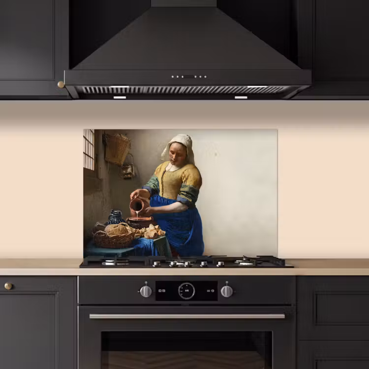 Salpicaderos de cocina - La lechera - Arte - Viejos maestros - Vermeer — 5