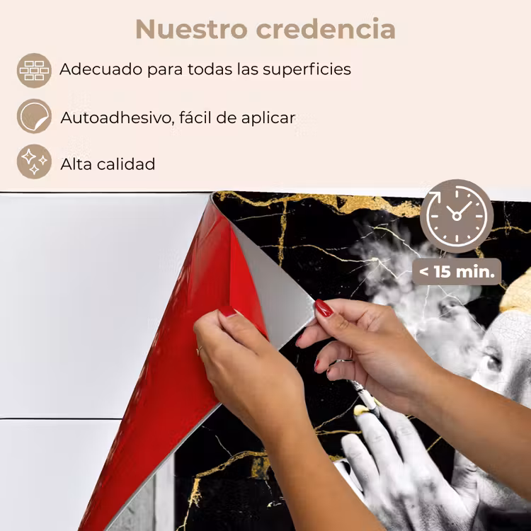 Salpicaderos de cocina - Mirada de mármol - Chica con pendiente de perla - Cigarrillos - Aseo - Oro - Arte - Antiguos maestros — 4
