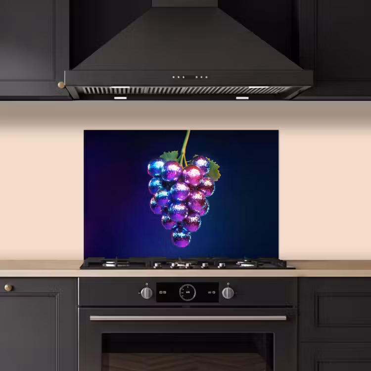Salpicaderos de cocina - Morado - Disco - Fiesta - Uva — 5