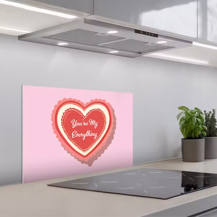 Salpicaderos de cocina - Amor - Corazón - San Valentín — 1