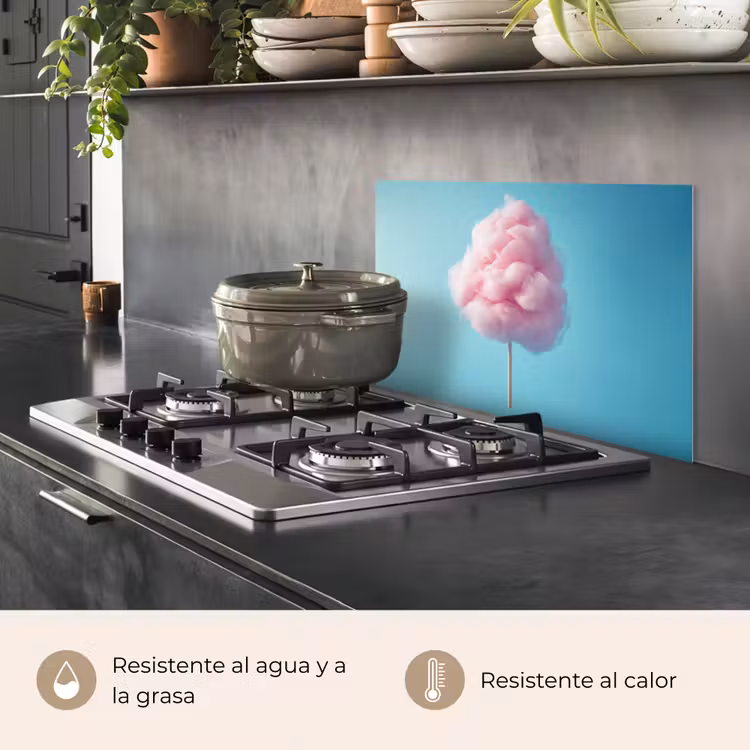 Salpicaderos de cocina - Candyfloss - Dulce - Caramelo — 2