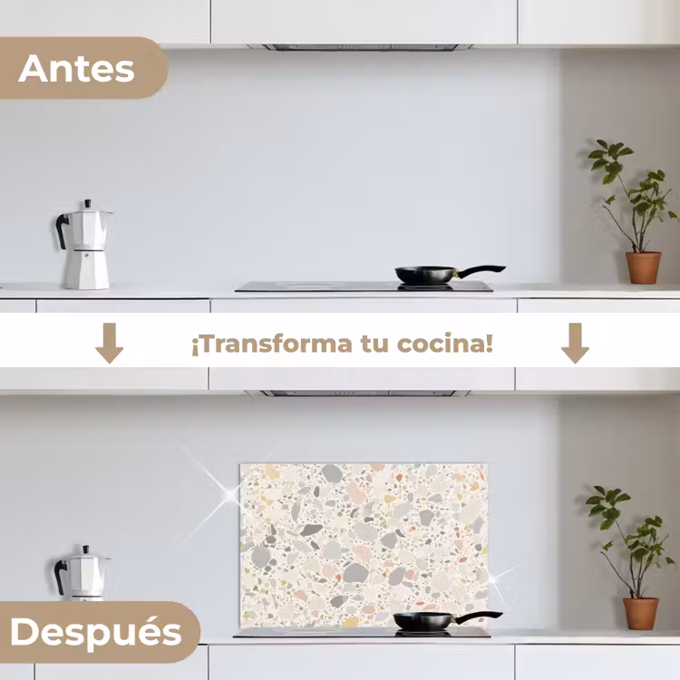 Salpicaderos de cocina - Motivos - Luz - Terrazo - Decoración — 7