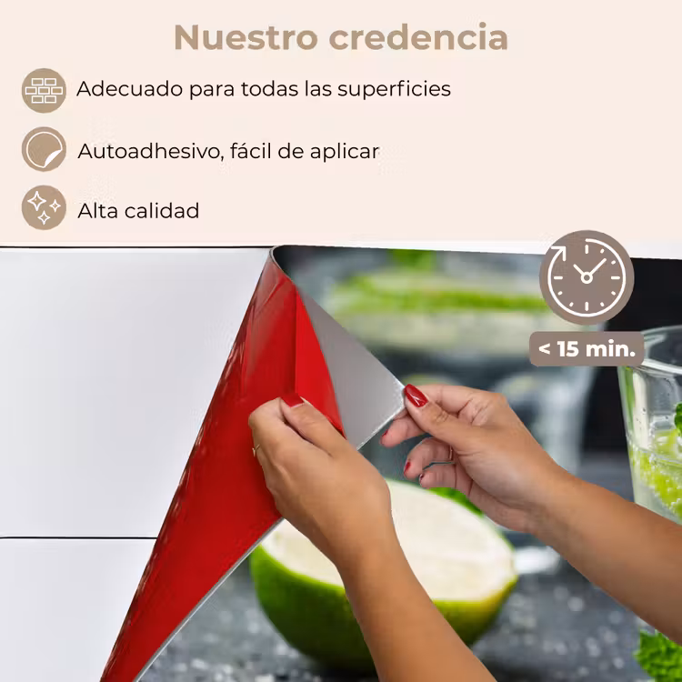 Salpicaderos de cocina - Frescura en vidrio — 4