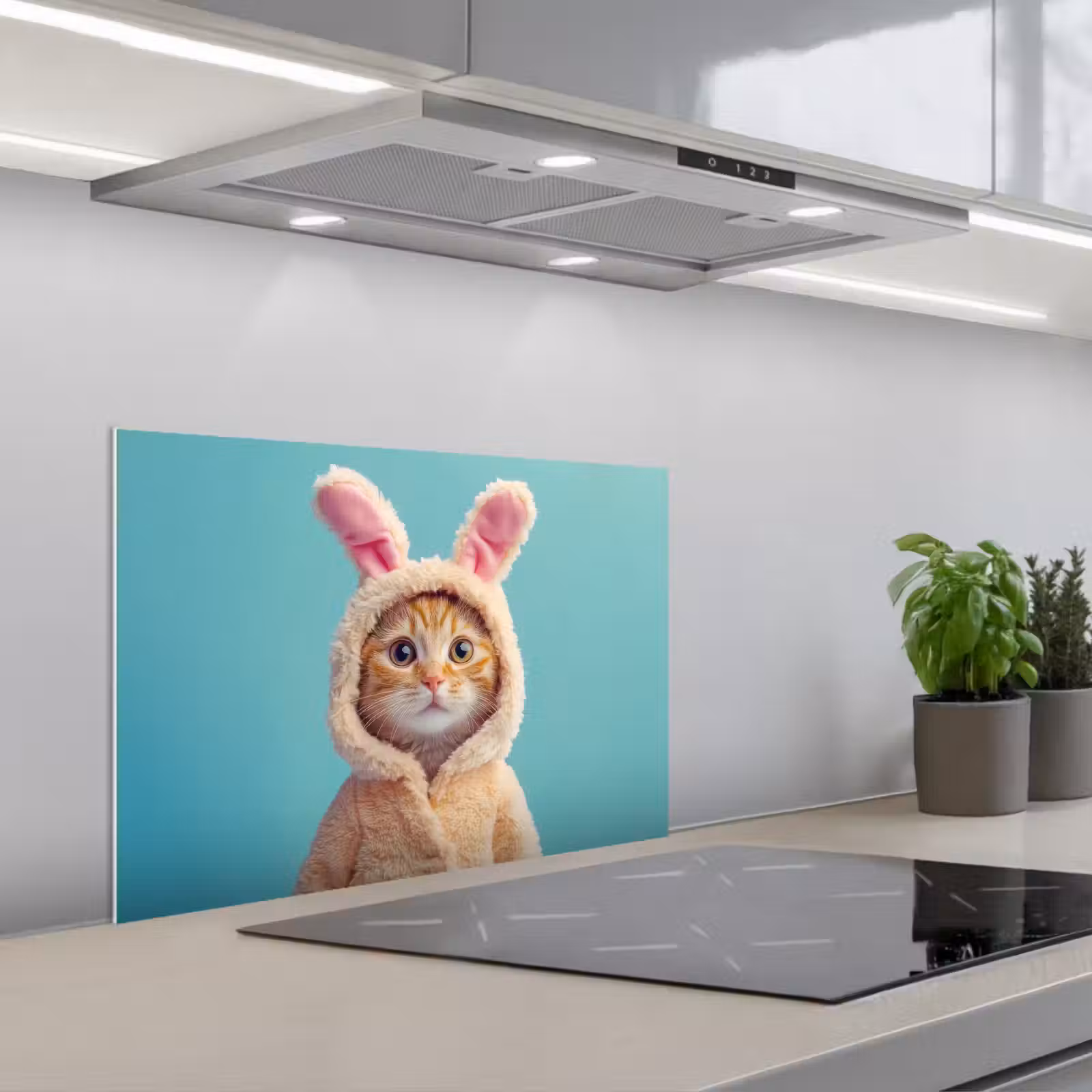 Salpicaderos de cocina - Conejo de Pascua - Gato - Disfraz — 1
