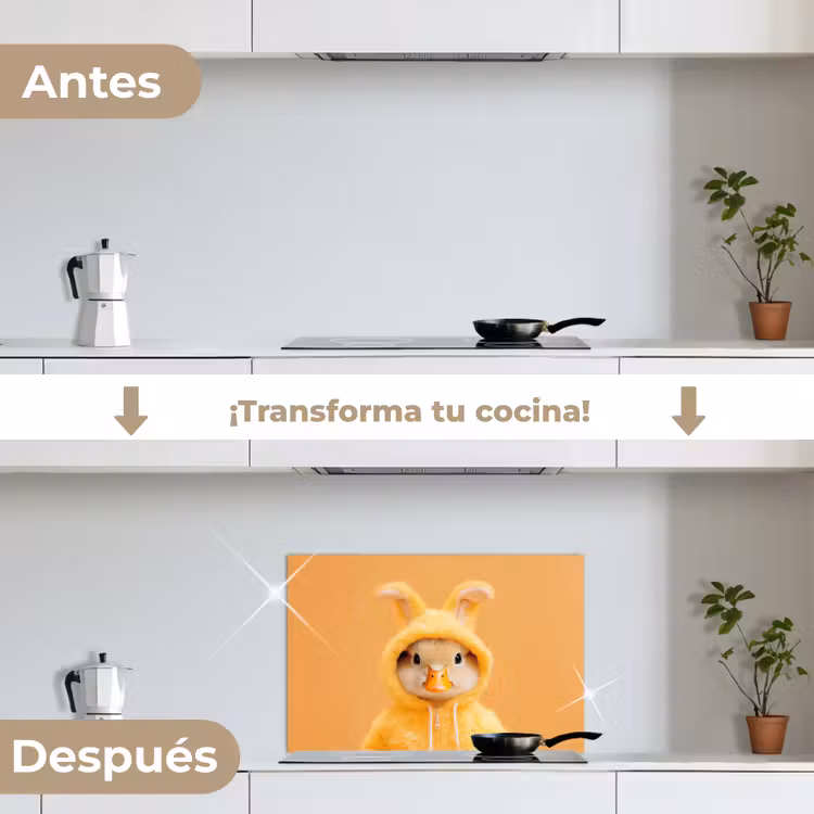 Salpicaderos de cocina - Conejo de Pascua - Disfraz - Pato — 7
