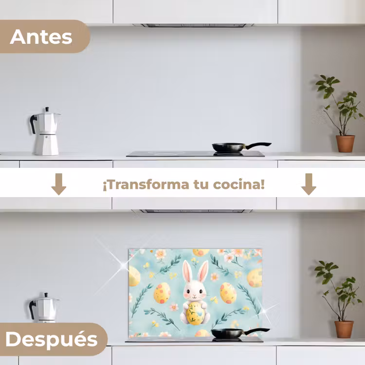 Salpicaderos de cocina - Conejo - Huevos - Ramas — 7