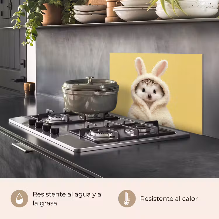 Salpicaderos de cocina - Erizo - Conejo de Pascua - Disfraz — 2