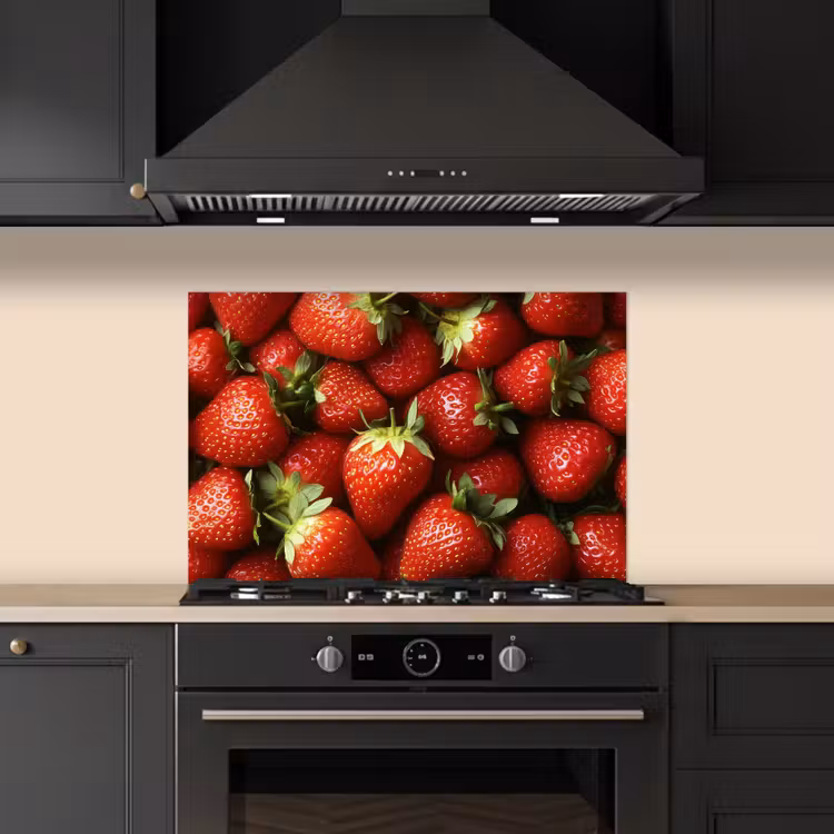 Salpicaderos de cocina - Fresa - Fruta - Rojo — 5