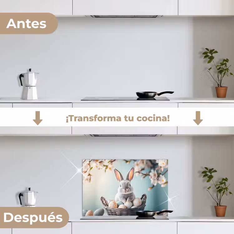 Salpicaderos de cocina - Conejo - Huevos - Cesta — 7