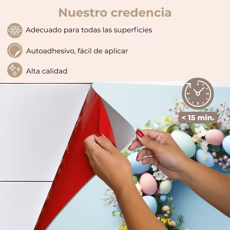 Salpicaderos de cocina - Corona - Huevos - Flores — 4