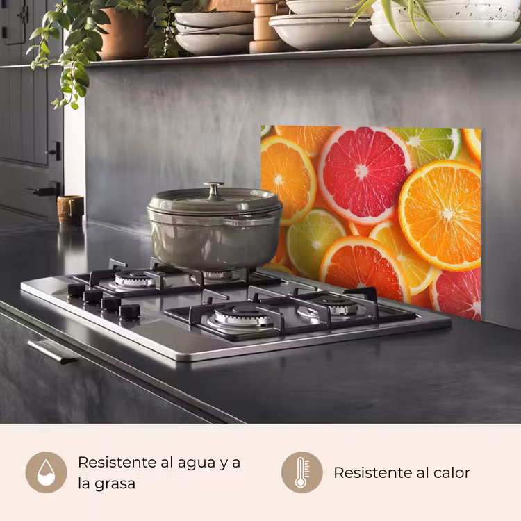 Salpicaderos de cocina - Fruta - Colorido - Primer plano — 2
