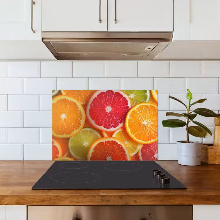 Salpicaderos de cocina - Fruta - Colorido - Primer plano — 3
