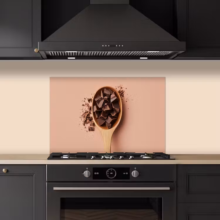 Salpicaderos de cocina - Chocolate - Madera - Cuchara — 5