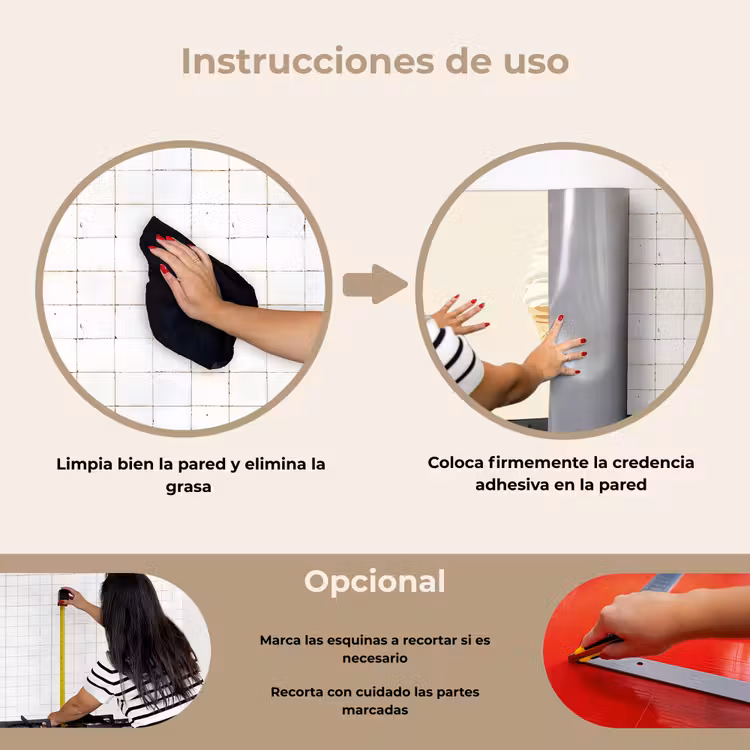 Salpicaderos de cocina - Cono de helado - Blanco — 6