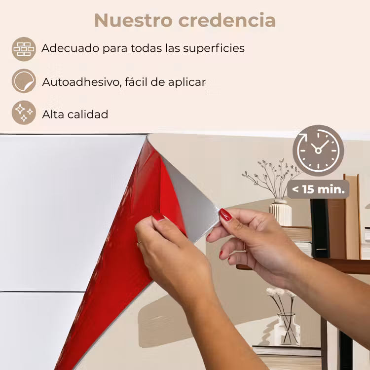 Salpicaderos de cocina - Estanterías - Libros - Jarrones - Plantas — 4