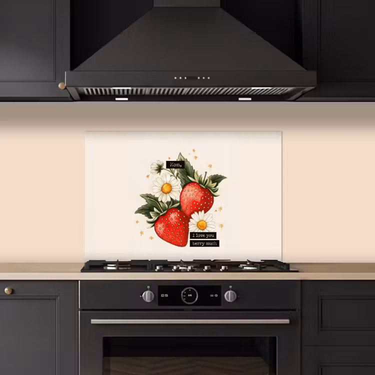 Salpicaderos de cocina - Fresas - Margaritas - Cita - Estrellas — 5