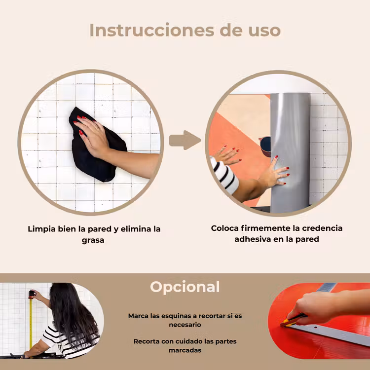 Salpicaderos de cocina - Gafas de sol - Sombra - Naranja - Minimalistas — 6