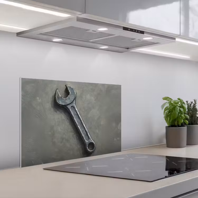 Salpicaderos de cocina - Llave inglesa - Pintura - Herramientas - Pintura — 1