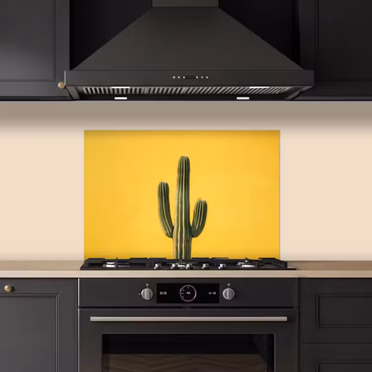 Salpicaderos de cocina - Cactus - Verde - Minimalista — 5