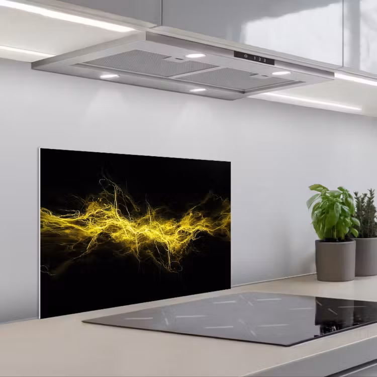 Salpicaderos de cocina - Juegos - Electricidad - Amarillo - Energía — 1