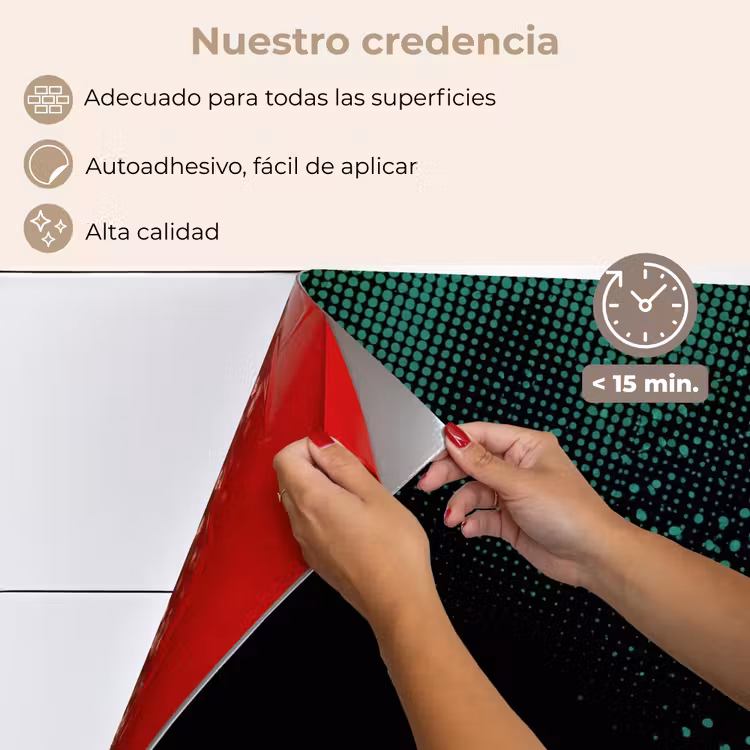 Salpicaderos de cocina - Juegos - Puntos - Verde - Desenfoque — 4