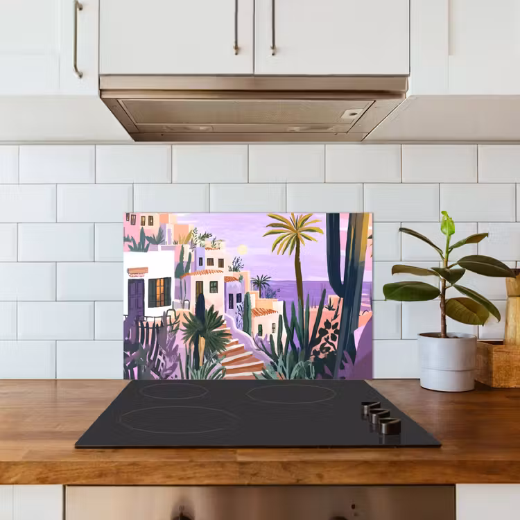 Salpicaderos de cocina - Casas - Minimalista - Palmeras - Costa — 3