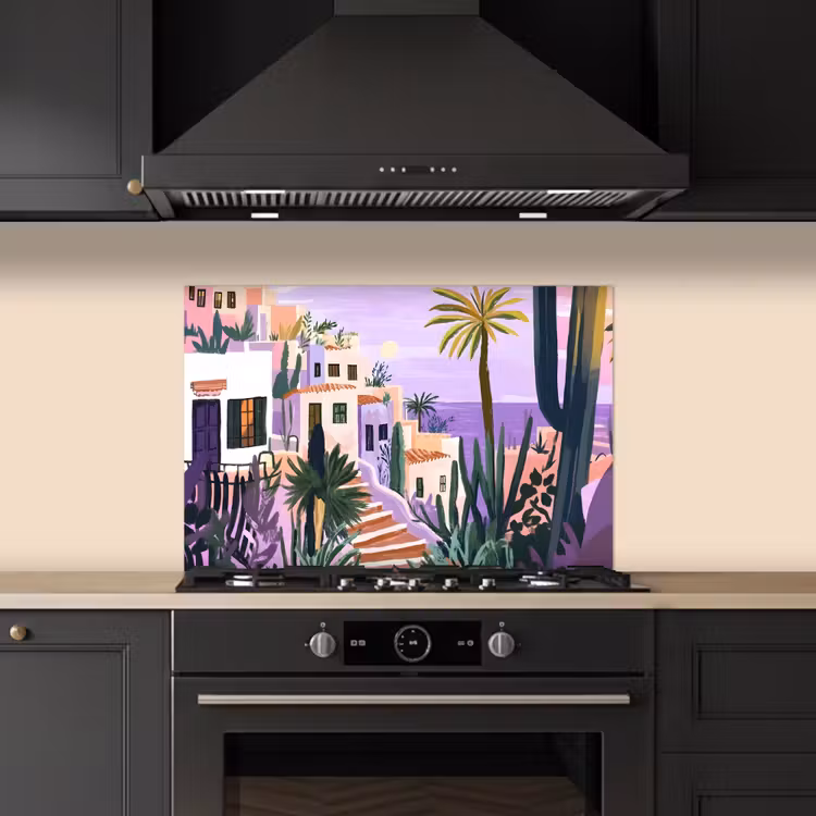 Salpicaderos de cocina - Casas - Minimalista - Palmeras - Costa — 5