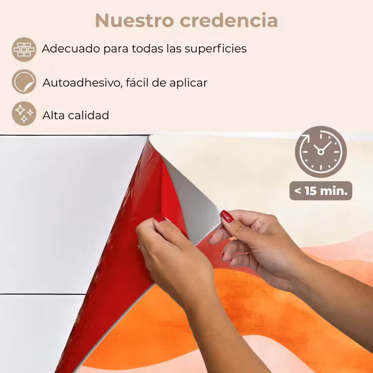 Salpicaderos de cocina - Abstracto - Paisaje - Olas — 4