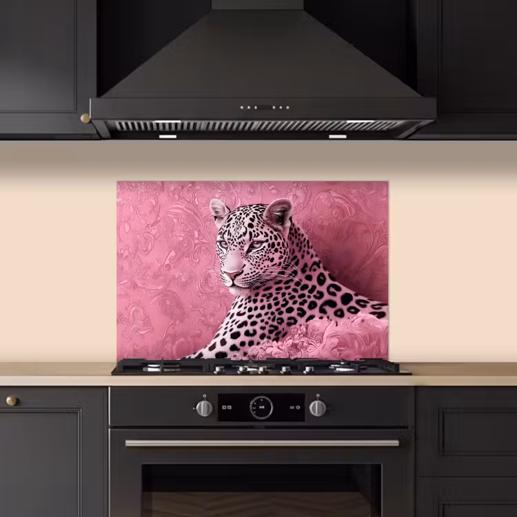 Salpicaderos de cocina - Pantera - Deluxe - Rosa — 5