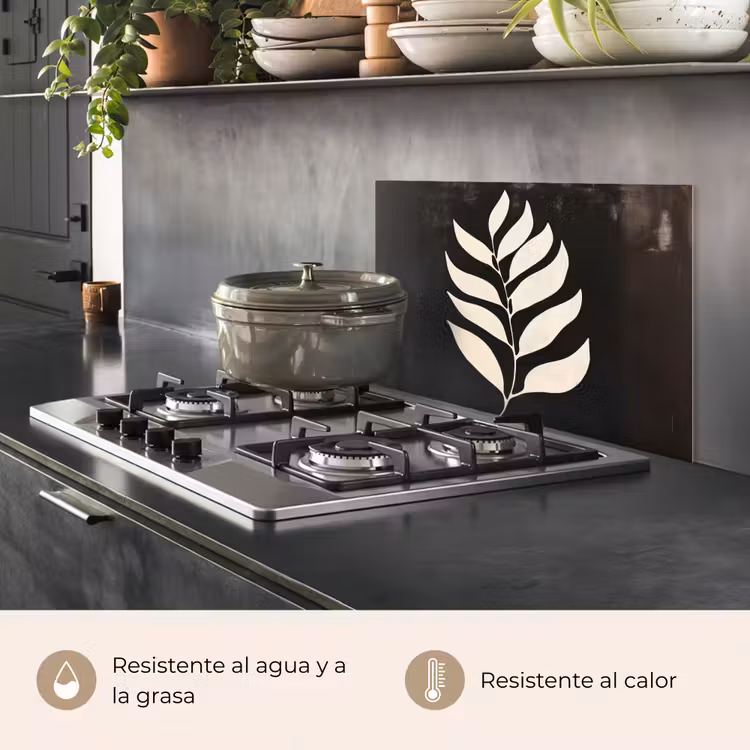 Salpicaderos de cocina - Blade - Blanco - Minimalista — 2