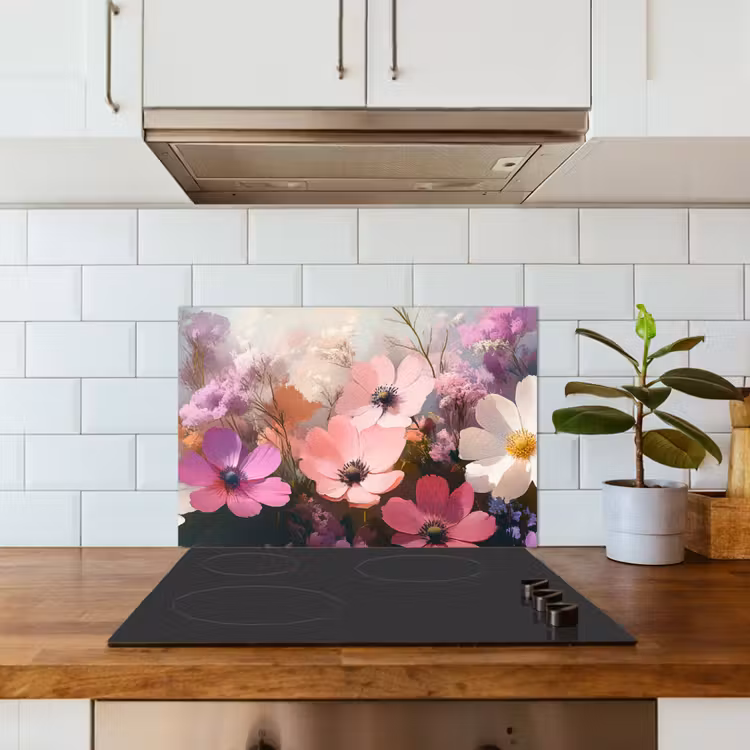 Salpicaderos de cocina - Flores - Colorido - Floración — 3