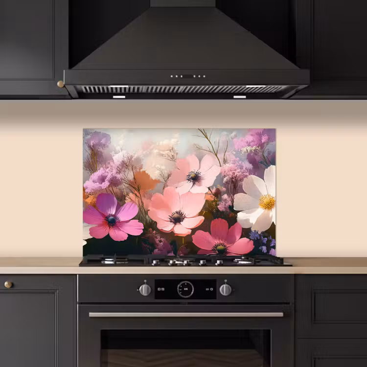 Salpicaderos de cocina - Flores - Colorido - Floración — 5