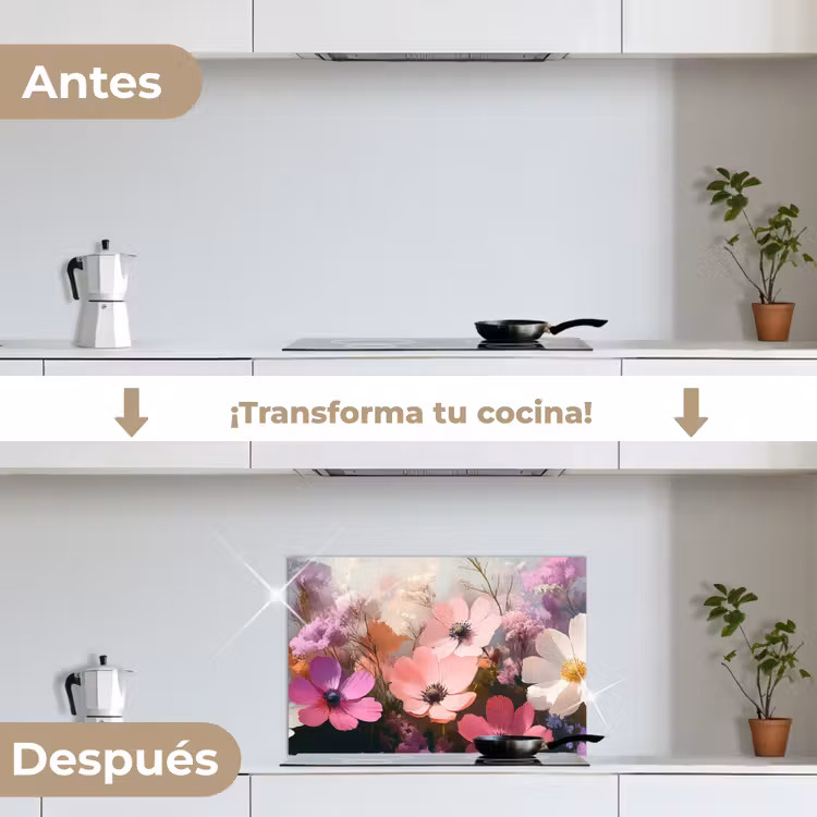 Salpicaderos de cocina - Flores - Colorido - Floración — 7
