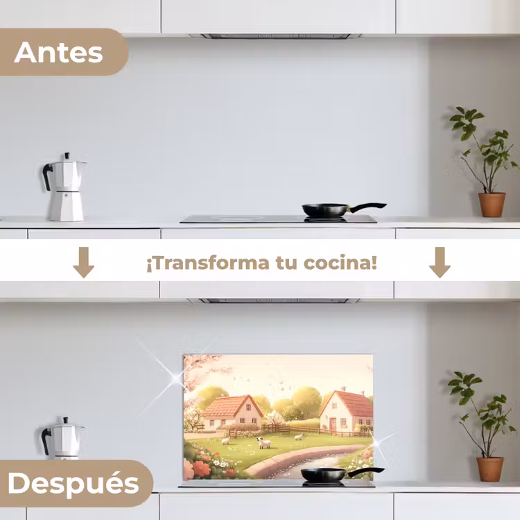 Salpicaderos de cocina - Ovejas - casa rural - campo — 7