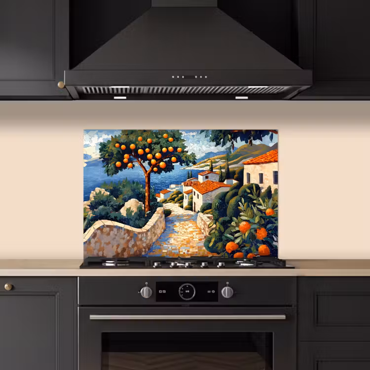 Salpicaderos de cocina - Casas - Mosaico - Naranjos - Mar — 5
