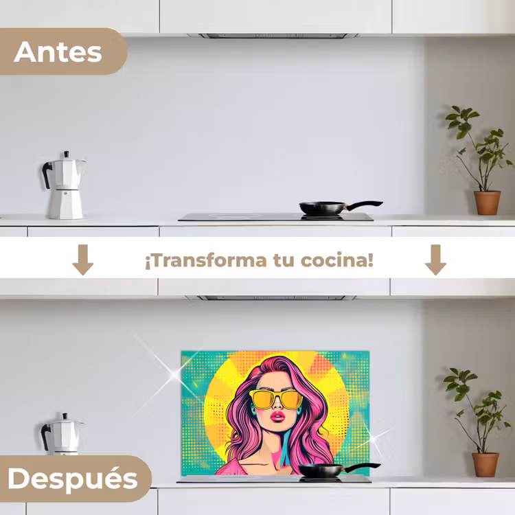 Salpicaderos de cocina - Gafas de sol - Mujer - Soleadas - Amarillas — 7