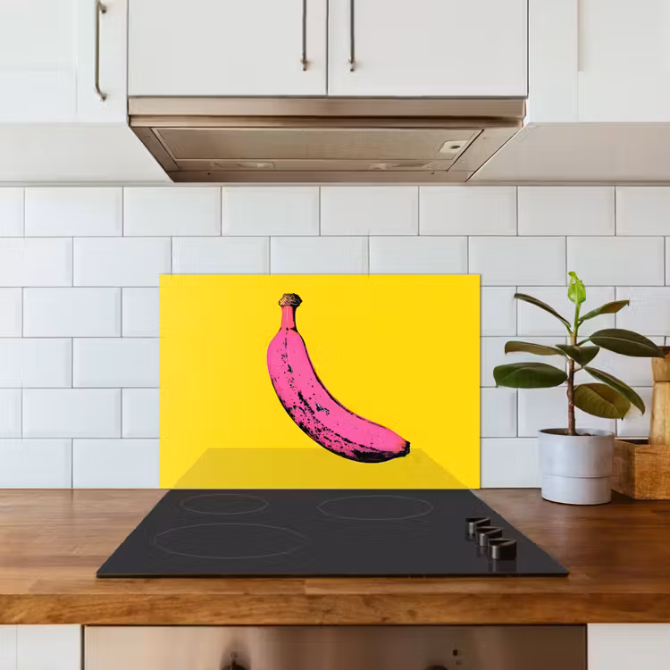 Salpicaderos de cocina - Banana - Gráfico - Amarillo — 3