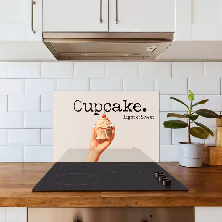 Salpicaderos de cocina - Cupcake - Dulce - Cereza — 3