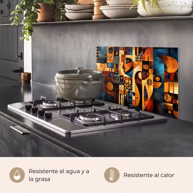 Salpicaderos de cocina - Figuras - Abstracto - Símbolos — 2