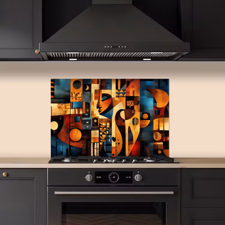 Salpicaderos de cocina - Figuras - Abstracto - Símbolos — 5