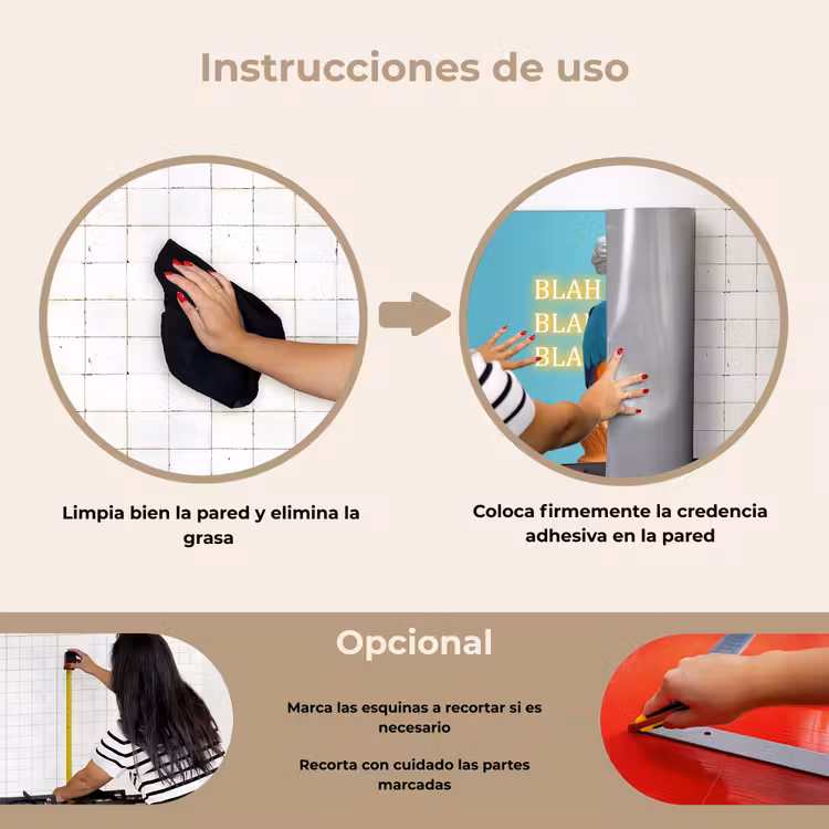 Salpicaderos de cocina - Loro - Gorro de cocinero - Cita - Neón — 6