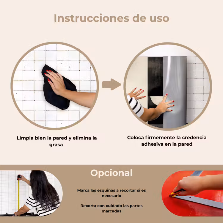 Salpicaderos de cocina - Moderno - Cuadrado - Formas — 6
