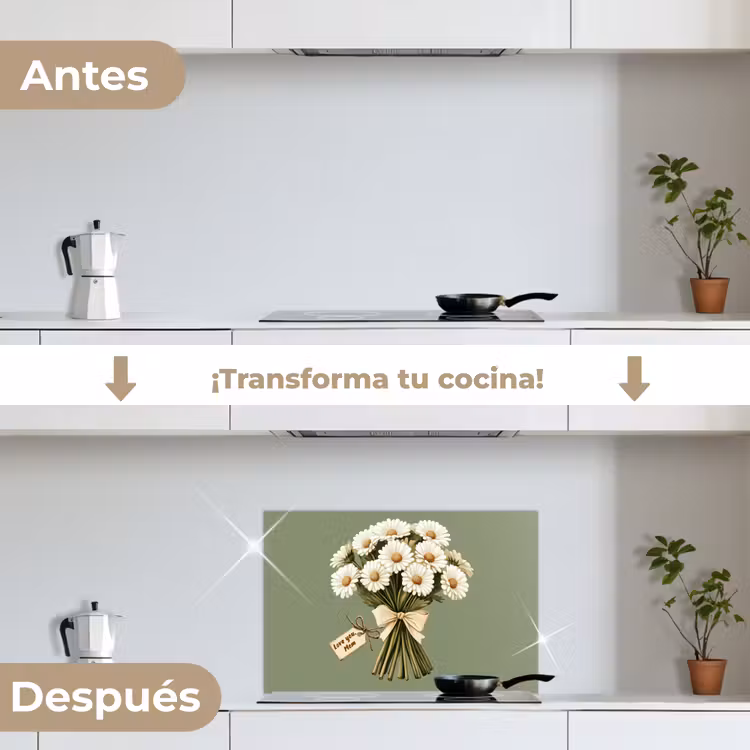 Salpicaderos de cocina - Cinta - Ramo - Verde - Cita — 7