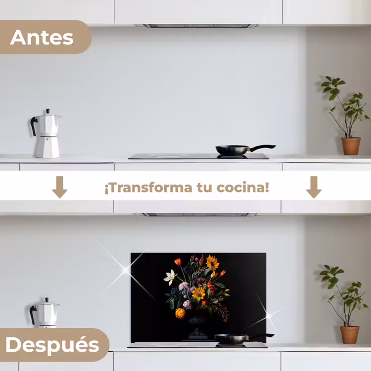 Salpicaderos de cocina - Girasoles - Ramo - Colorido — 7