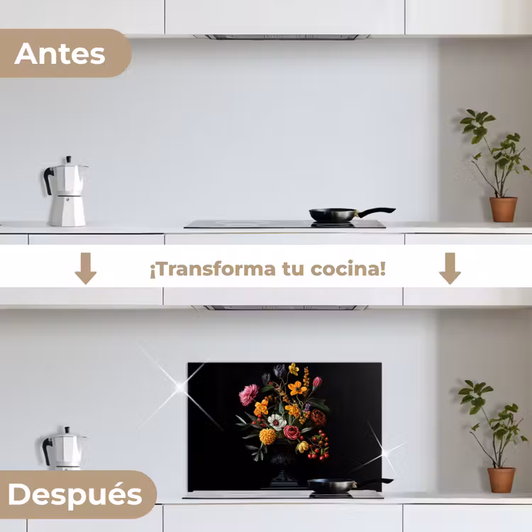 Salpicaderos de cocina - Ornamental - Ramo - Hojas — 7