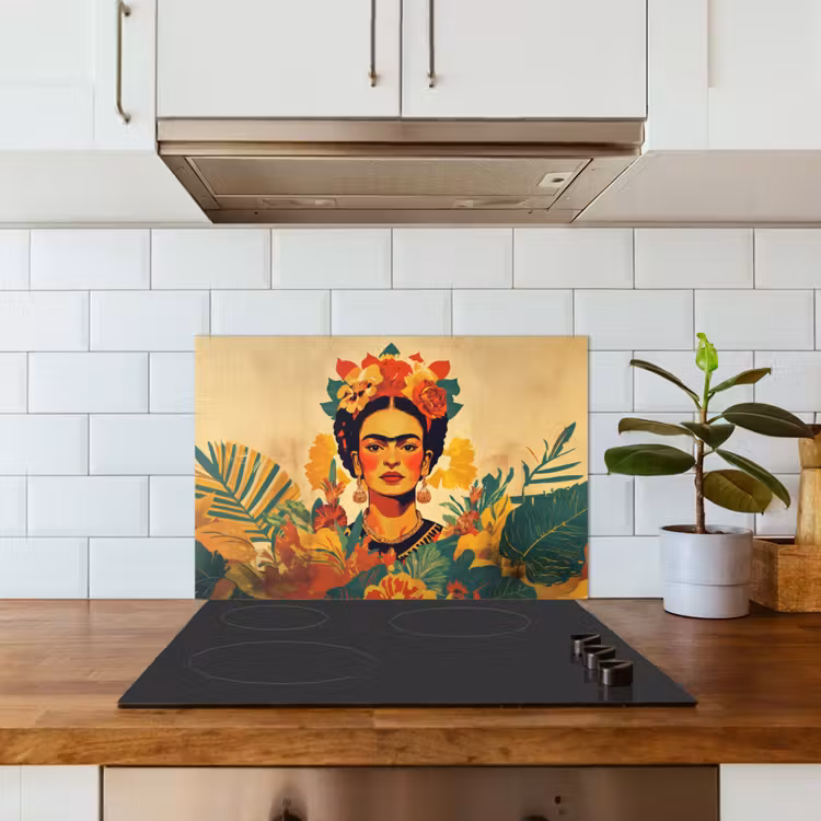Salpicaderos de cocina - Femenino - Flores - Joyería — 3